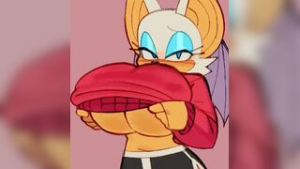 Rouge Flashing?Wamudraws? - Sonic the Hedgehog animation on Crohasit
